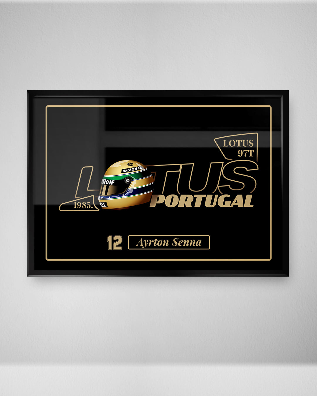 Lotus 97t - Poster