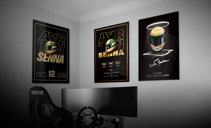 Golden Senna - Premium Poster