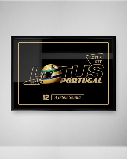 Lotus 97t  - Poster