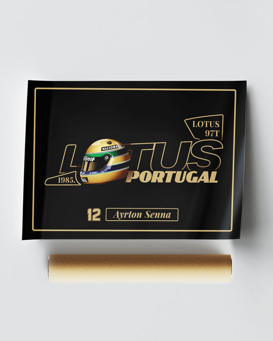 Lotus 97t  - Poster